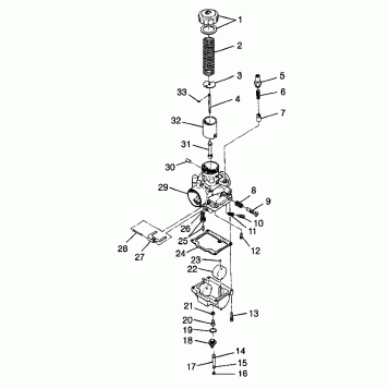 CARBURETOR Trail RMK 0980961 (4942214221C008)