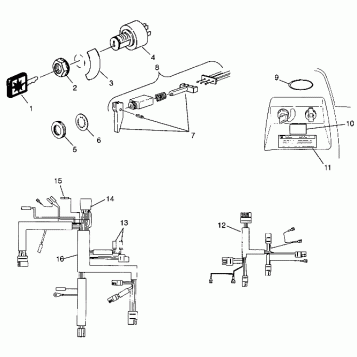 IGNITION and WIRE HARNESS - 0983857 (4942264226b004)