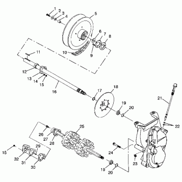 DRIVE TRAIN - 0983857 (4942264226b007)