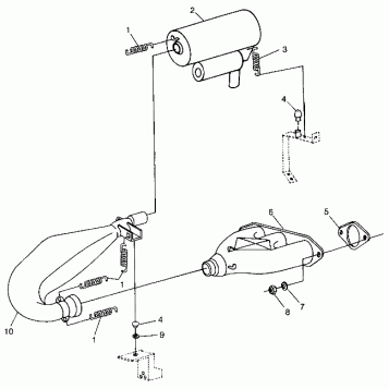 EXHAUST SYSTEM - 0983857 (4942264226c003)