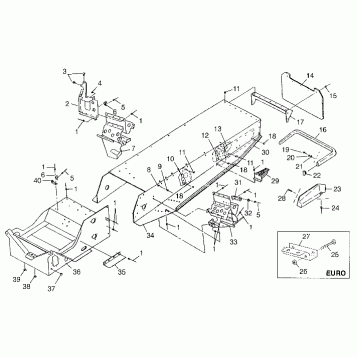 TUNNEL TRAIL TOURING 0982362 and EUROPEAN TRAIL TOURING E982362 (4942314231A005)