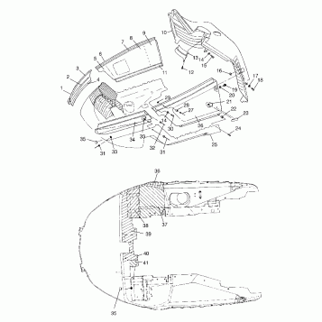NOSEPAN TRAIL TOURING 0982362 and EUROPEAN TRAIL TOURING E982362 (4942314231A011)