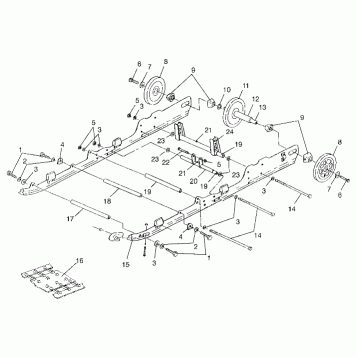 SUSPENSION  TRAIL TOURING 0982362 and EUROPEAN TRAIL TOURING E982362 (4942314231B011)