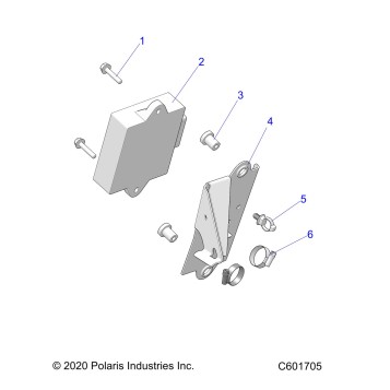 ENGINE, ECU AND MOUNT - S26MDX6DSA (C601705)
