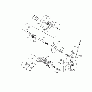 DRIVE TRAIN - 0983357 (4942534253c001)