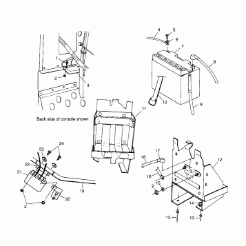 BATTERY BOX - 0983357 (4942534253c004)