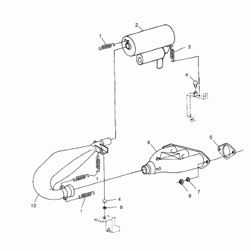 EXHAUST SYSTEM - 0983357 (4942534253c006)