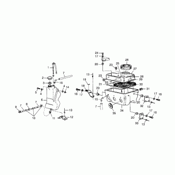 OIL TANK/AIR BOX - 0983357 (4942534253c007)