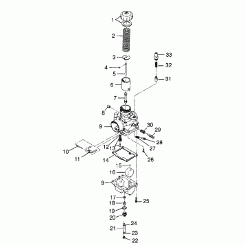CARBURETOR - 0983357 (4942534253c012)