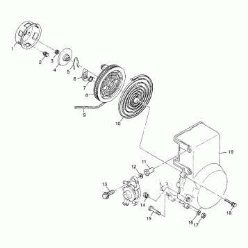 RECOIL STARTER - 0983357 (4942534253d002)