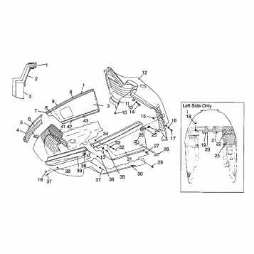 NOSEPAN TRAIL 0982761 (4942584258A009)