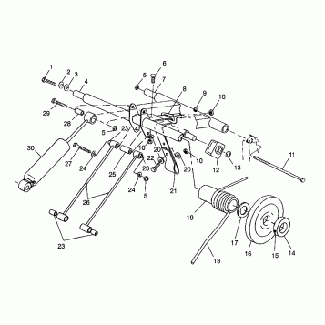REAR TORQUE ARM - 0982761 (4942584258b011)
