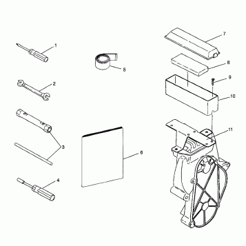 TOOL KIT - 0982761 (4942584258b014)