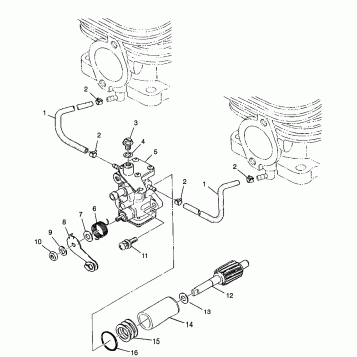 OIL PUMP - 0982761 (4942584258c010)