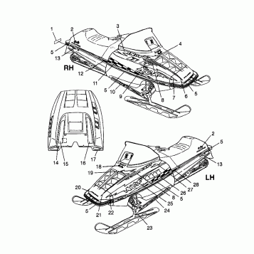 DECALS XCF 0981643 (4942774277A011)