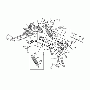 FRONT SUSPENSION XCF 0981643 (4942774277B001)