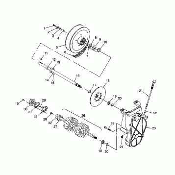 DRIVE TRAIN XCF 0981643 (4942774277B008)