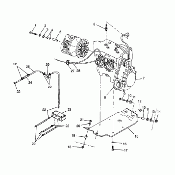 ENGINE MOUNTING XCF 0981643 (4942774277C001)
