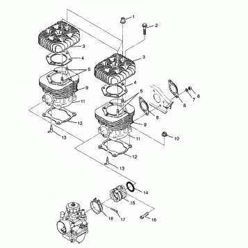CYLINDER XCF 0981643 (4942774277C005)