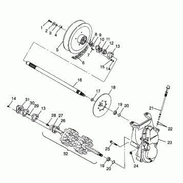DRIVE TRAIN - 0980143 (4942824282b007)