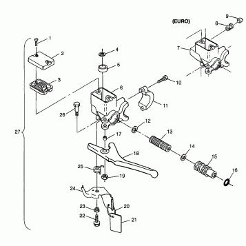 MASTER CYLINDER - 0980143 (4942824282b008)