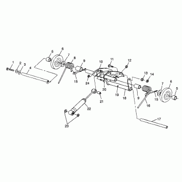 REAR TORQUE ARM - E980143 (4942824282b012)