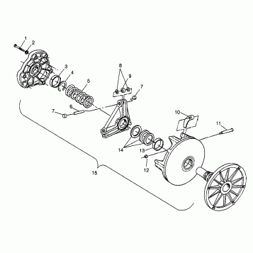 DRIVE CLUTCH - 0980143 (4942824282b013)