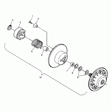 DRIVEN CLUTCH - 0980143 (4942824282b014)