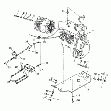 ENGINE MOUNTING - 0980143 (4942824282c001)