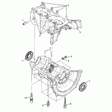 CRANKCASE - 0980143 (4942824282c005)