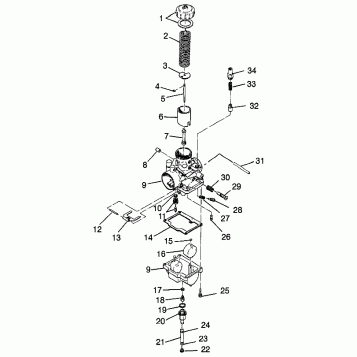 CARBURETOR - 0980143 (4942824282c009)
