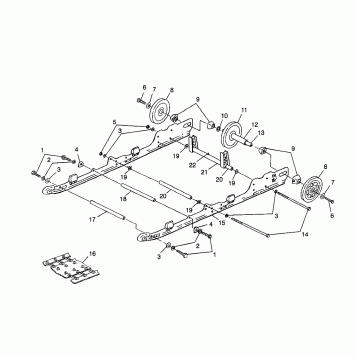 SUSPENSION - 0980761 (4942874287B008)