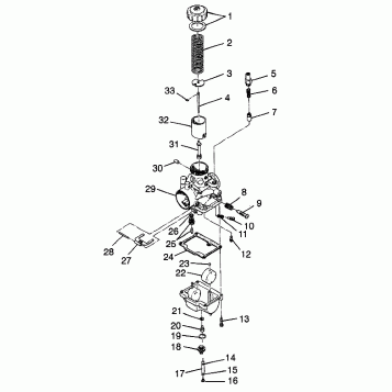 CARBURETOR SUPER SPORT 0980761 (4942874287C010)