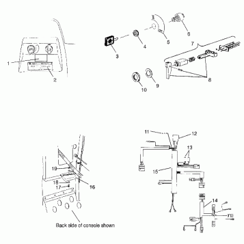 IGNITION and WIRE HARNESS - 0983756 (4943034303b003)