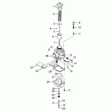 CARBURETOR - 0983756 (4943034303c009)