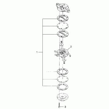 FUEL PUMP - 0983756 (4943034303c010)