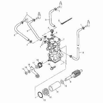 OIL PUMP - 0983756 (4943034303c011)