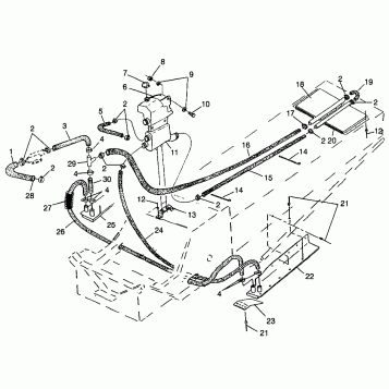 COOLING SYSTEM - 0985378 (4943404340b006)