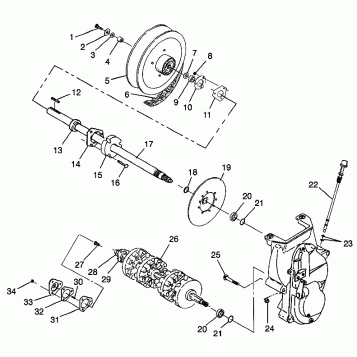 DRIVE TRAIN - 0985378 (4943404340b013)