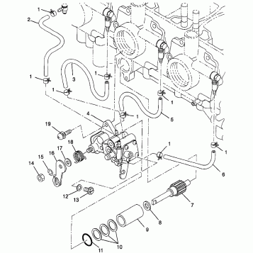 OIL PUMP ULTRA TOURING 0985378 and EUROPEAN ULTRA TOURING E985378 (4943404340D003)