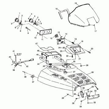HOOD ULTRA 0986778 (4943554355A011)