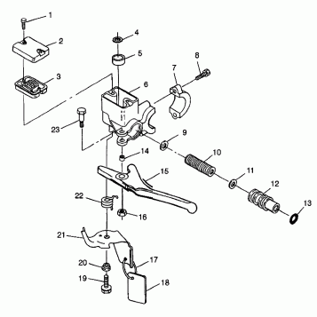MASTER CYLINDER - 0986778 (4943554355b003)