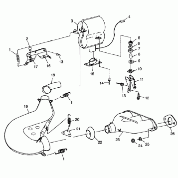 EXHAUST SYSTEM ULTRA 0986778 (4943554355C004)