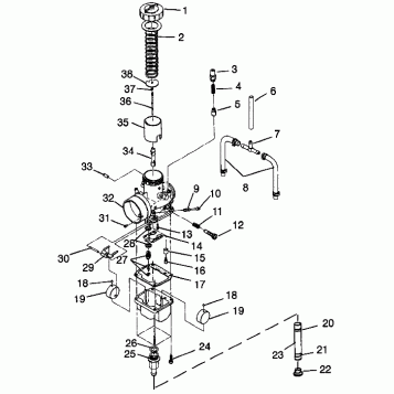 CARBURETOR ULTRA 0986778 (4943554355C011)