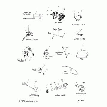 ELECTRICAL, SWITCHES, SENSORS and COMPONENTS - S21DDL6PS ALL OPTIONS (601679)
