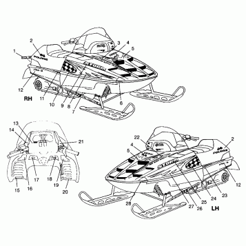 DECALS STORM 0985782 (4943674367A011)