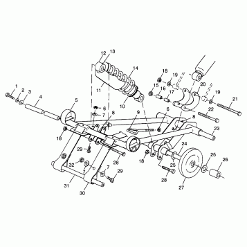 FRONT TORQUE ARM - 0985782 (4943674367b013)