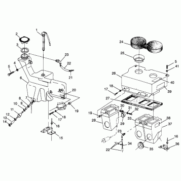 OIL TANK / AIR BOX - 0985782 (4943674367c004)