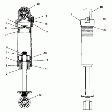 FOX SHOCK-GAS, MIDDLE - 0985782 (4943674367c006)