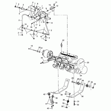 ENGINE MOUNTING - 0985782 (4943674367c009)